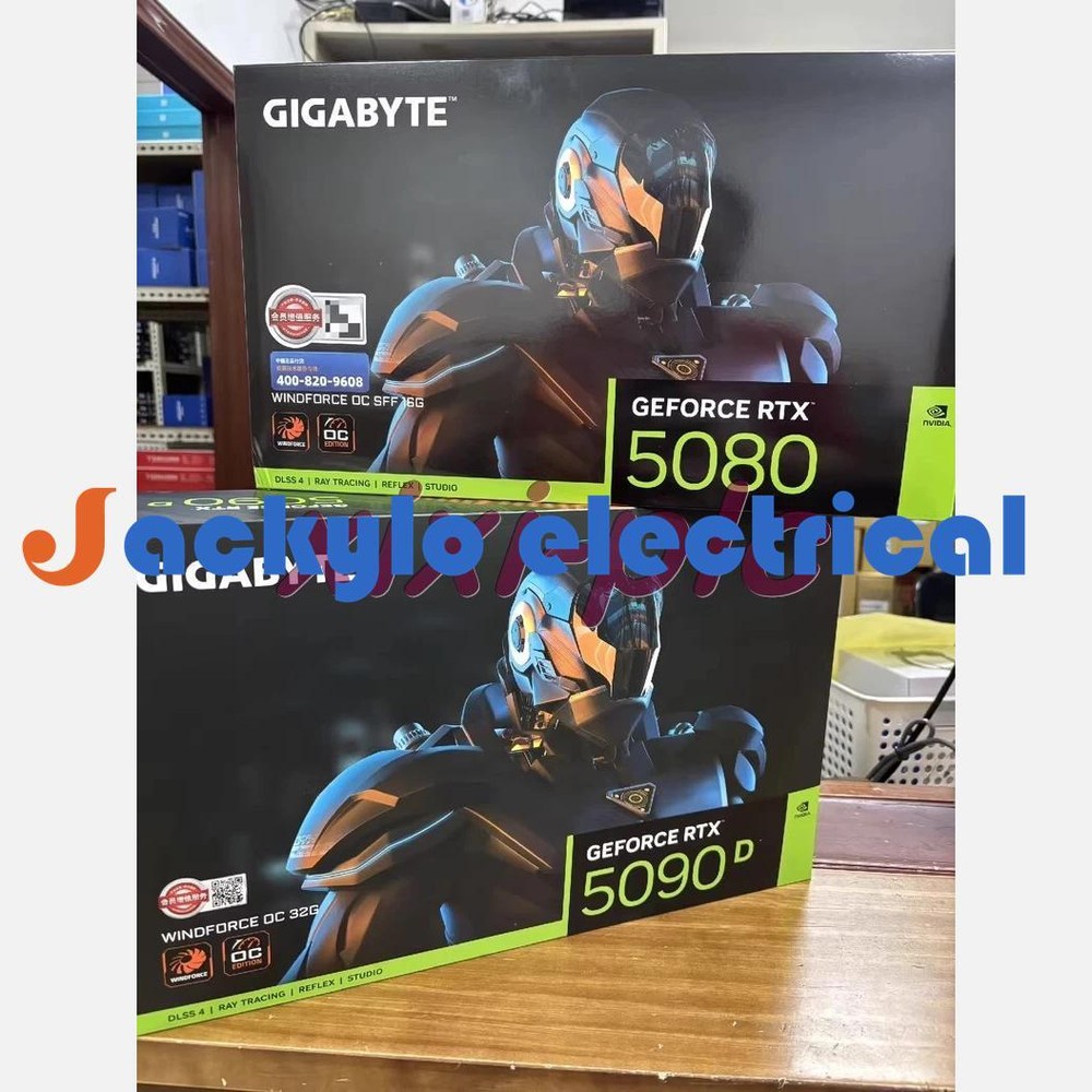 1PCS NEW Gigabyte RTX5080 WF3OC-16GD Graphics card DHL shipping