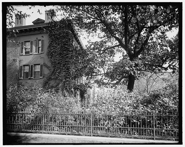 Photo:Dayton Ohio J H Patterson Residence 1900s Ivy Covered House