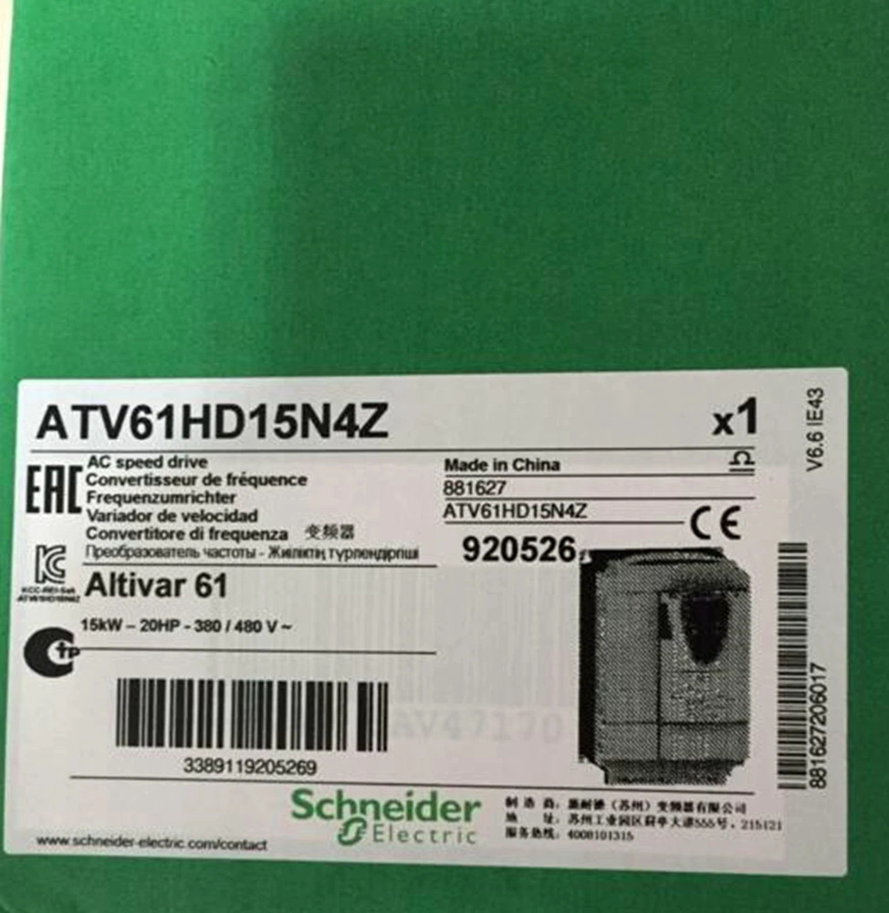 1PC Schneider ATV61HD15N4Z Inverter ATV61HD15N4Z New In Box
