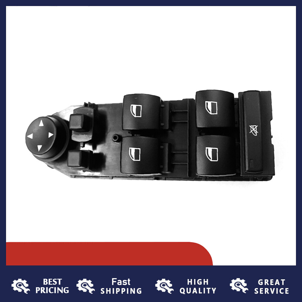 1PC Master Power Window Switch 61313414355 For BMW 2004-2010 E83 X3 2.5L 3.0L