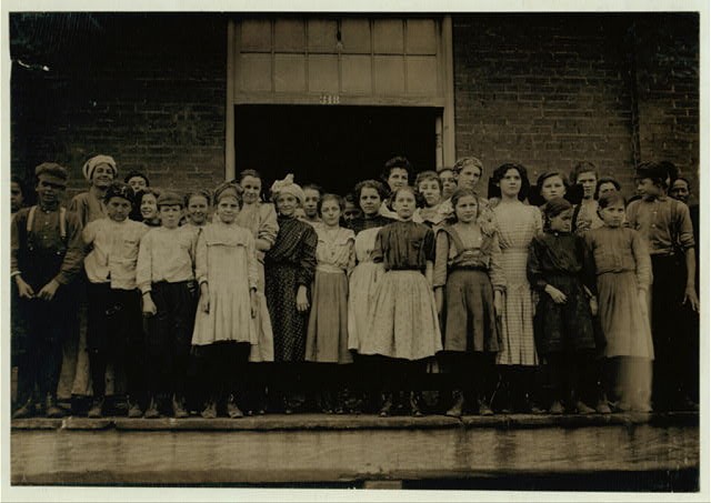 Cleveland Tennessee 1910 Cleveland Hosiery Mills Workers Group Portrait