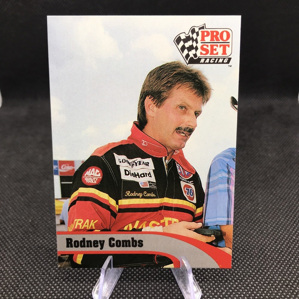 1992 Pro Set Nascar Rodney Combs Trading Card #176