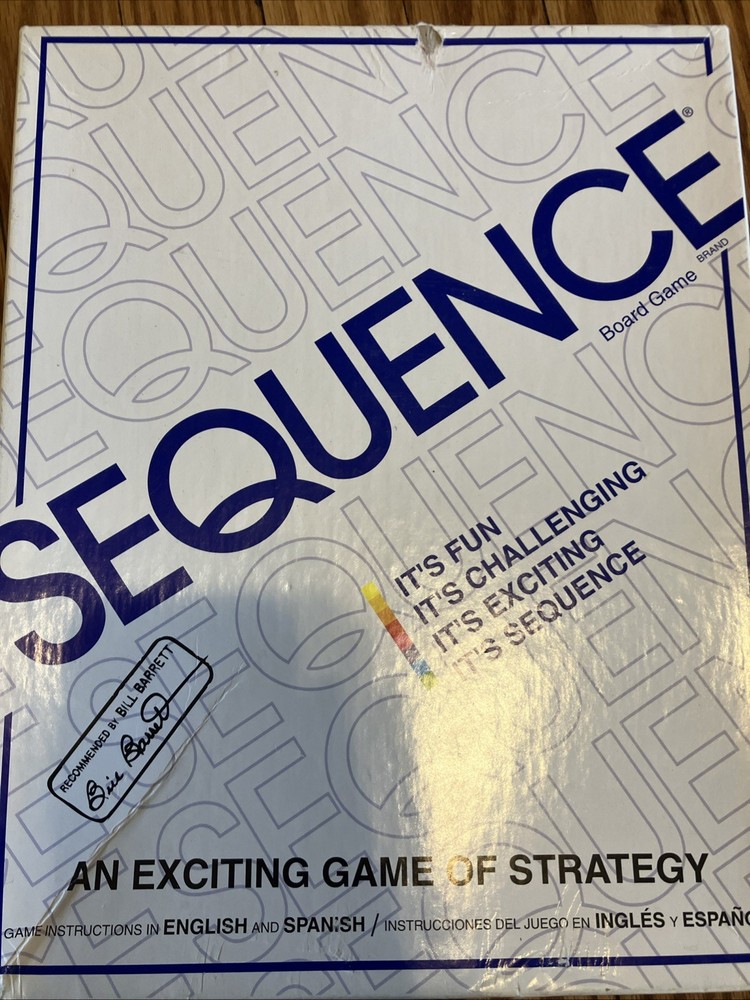 Jax 8002 Sequence Board Game