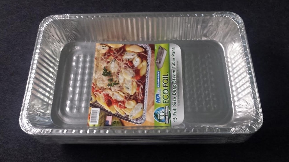 Full Size Deep Ste Table Pans -- Eco-Foil - Handy Pa - Made in
