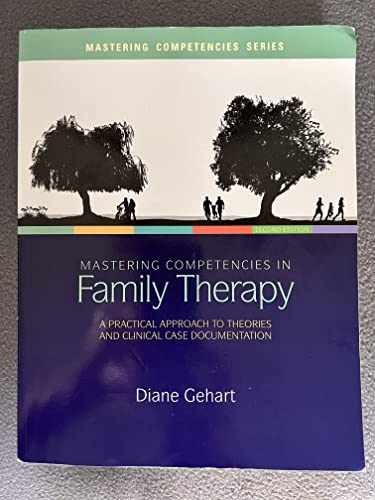 Mastering Competencies in Family - Paperback, by Gehart Diane - Acceptable