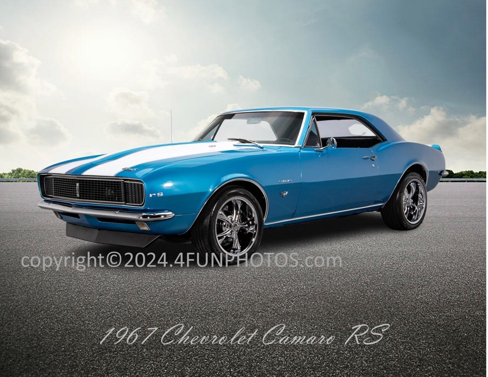 1967 Chevrolet Camaro RS Muscle Car Hot Rod Man Cave 8.5