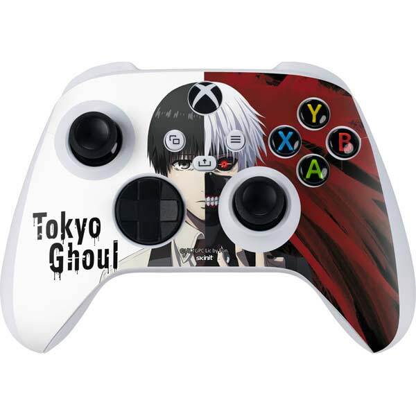 Tokyo Ghoul Xbox Series S Controller Skin - Ken Kaneki Split