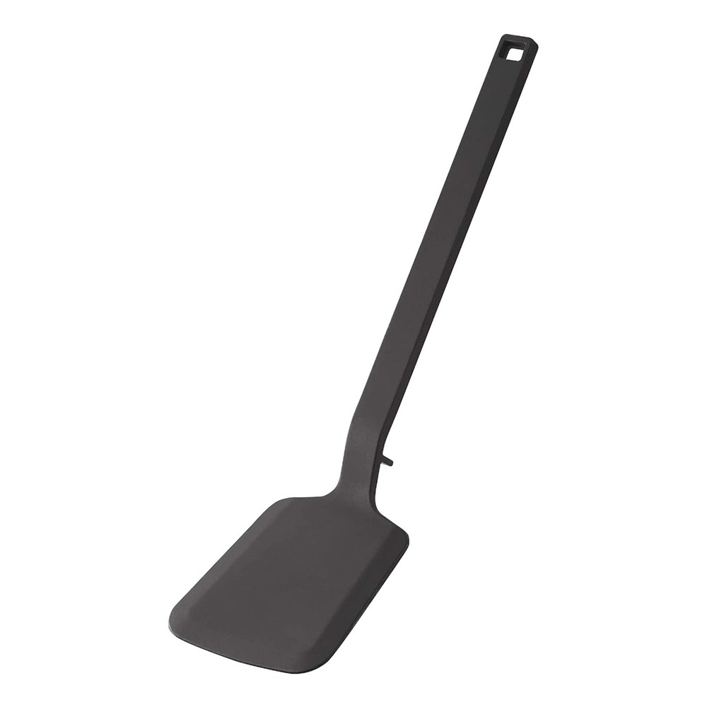 Silicone Spatula, Silicone, No Assembly Req., Black