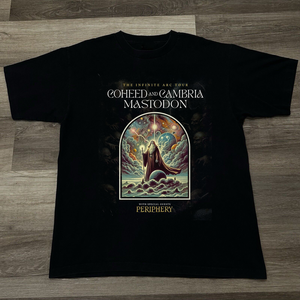 COHEED AND CAMBRIA & MASTODON 2025 T-Shirt Unisex Cotton Tee S-5XL Bo1010
