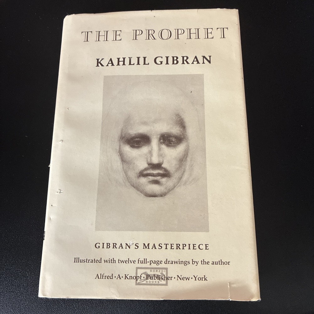 The Prophet – Kahlil Gibran | Vintage Alfred A. Knopf 1977 Printing Hardcover