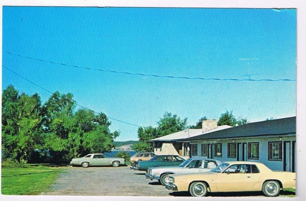 Nova Scotia Postcard Port Hood Cape Breton Hebridean Motel & Restaurant