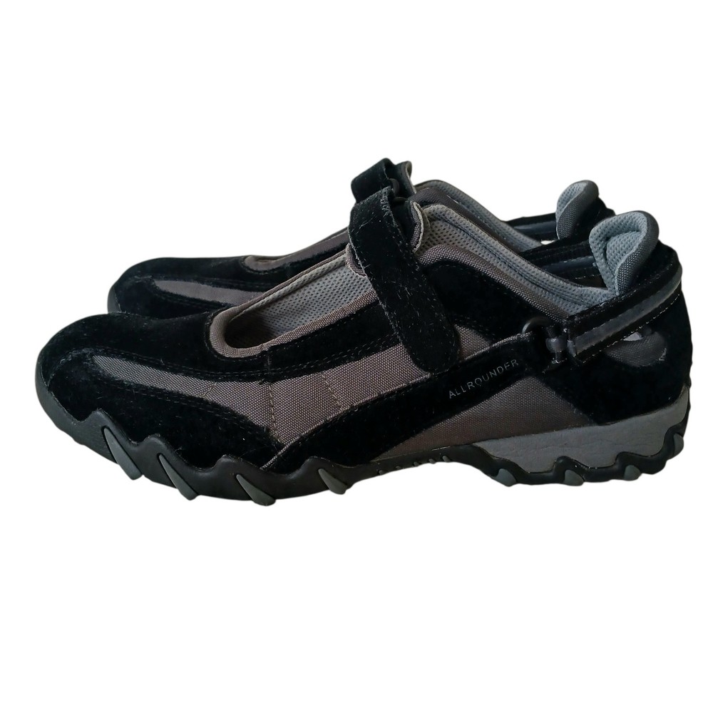 Mephisto Allrounder Niro Mary Jane Outdoor Sneakers Women’s 10 Black Suede