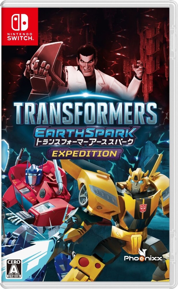 Unopened SW Transformers Earth Spark Expedition Nintendo Switch Phoenixx Sealed