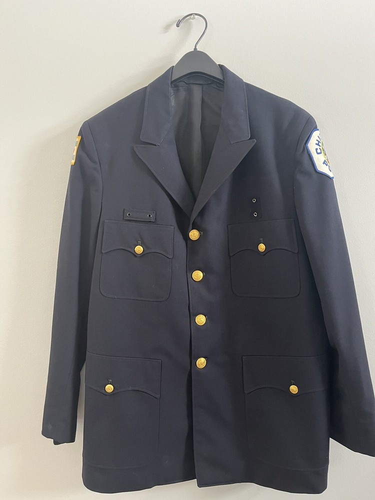 Vintage Chicago Police Department Uniform Jacket Coat Collectible