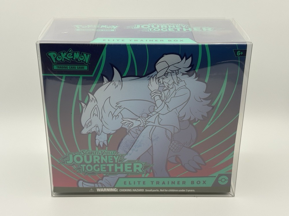 Pokemon Journey Together ETB  SEALED-Ships W/ Protector! Elite Trainer Box TCG