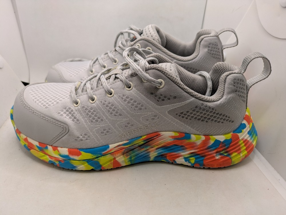 Merrell Moab Flight Carbon Fiber Womens Work Shoes Size 6.5 M Lunar Lace Up
