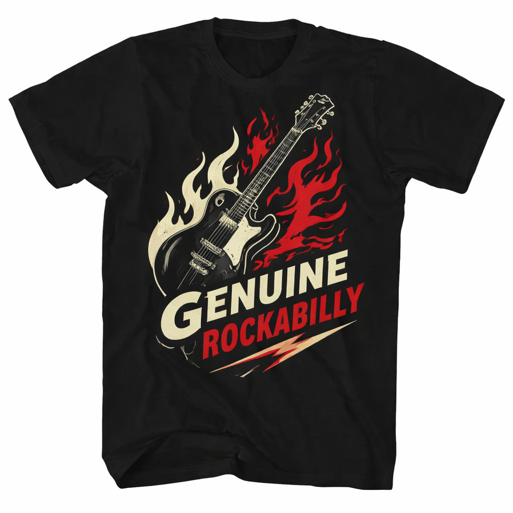 Vintage Rockabilly Rock And Roll Graphic Tee Unisex Retro Concert Shirt