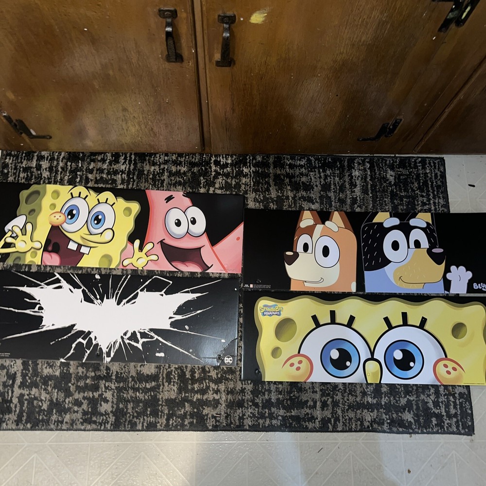 Spirit Halloween Cardboard Signs Lot