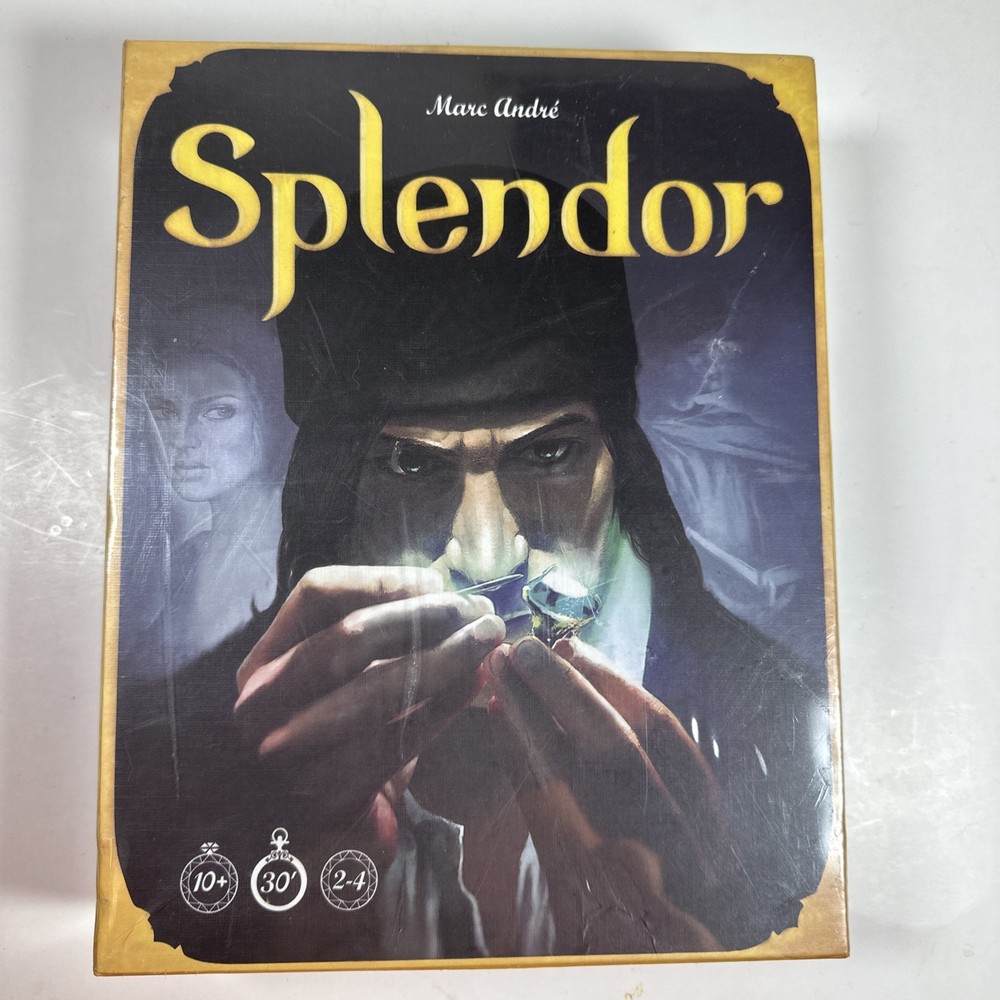 Splendor Strategy Board Game by Marc Andre Factory Sealed Brand New 2-4 Players