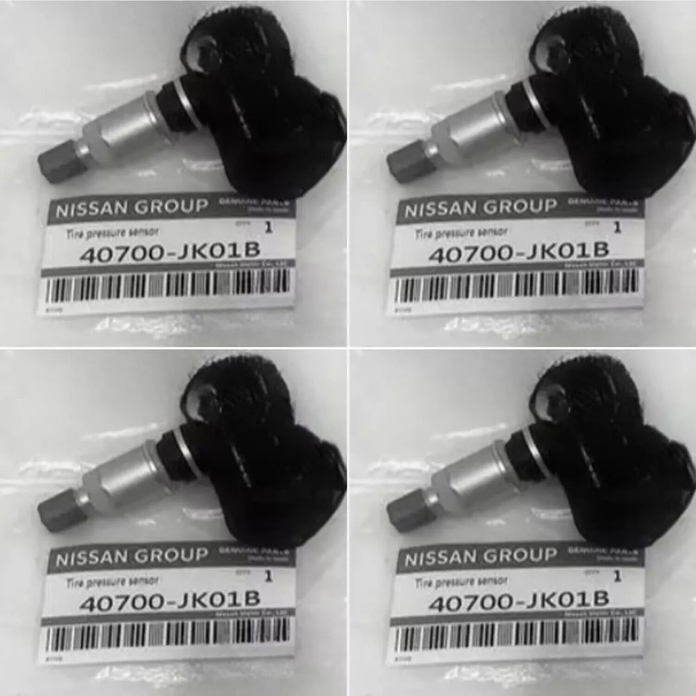 4X OEM 40700-JK01B TPMS Genuine Tire Pressure Sensor for Nissan EX35 FX Frontier