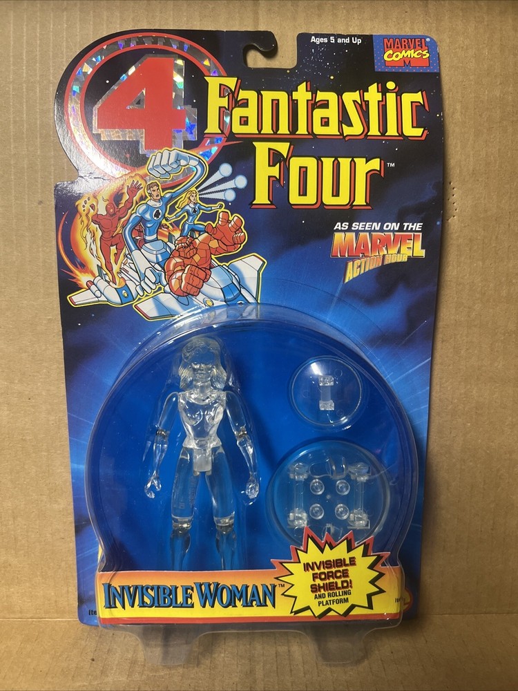 ToyBiz Fantastic Four Figures Marvel 1994 Vintage Invisible Woman