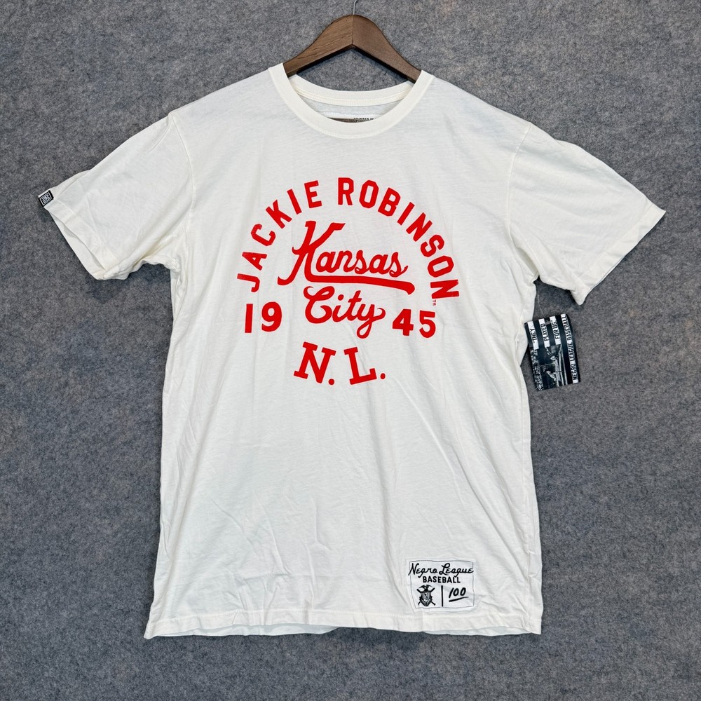 RO Roots of Fight Jackie Robinson T Shirt Mens XL Kansas City League #5 Tee NEW
