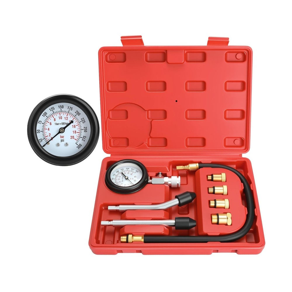BETOOLL HW0130 8pcs Petrol Engine Cylinder Compression Tester Kit Automotive ...