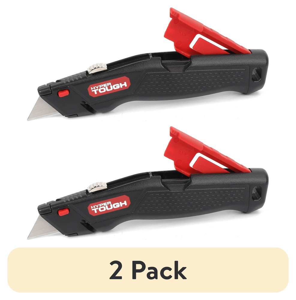 2-Pack Retractable Utility Knife with Standard Blade Compatibility-image