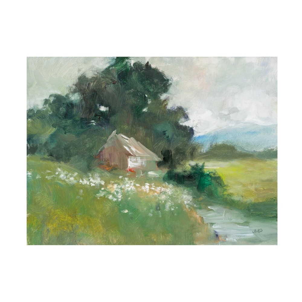 Canvas Wall Art - Julia Purinton 'Rustic Charm' Wall Art for Living Room, Bed...