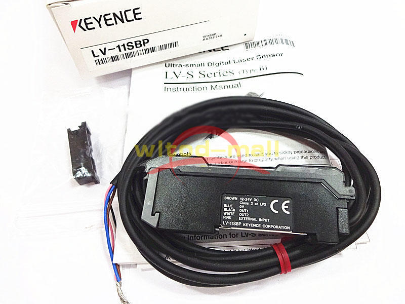 1PC New Keyence LV-11SBP Ultra-Compact Digital Laser Amplifier Sensor