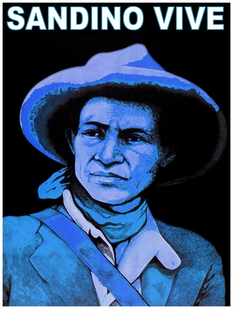 Sandino Political Decorative Poster. Fine Graphic Art Wall Interior Design. 2594