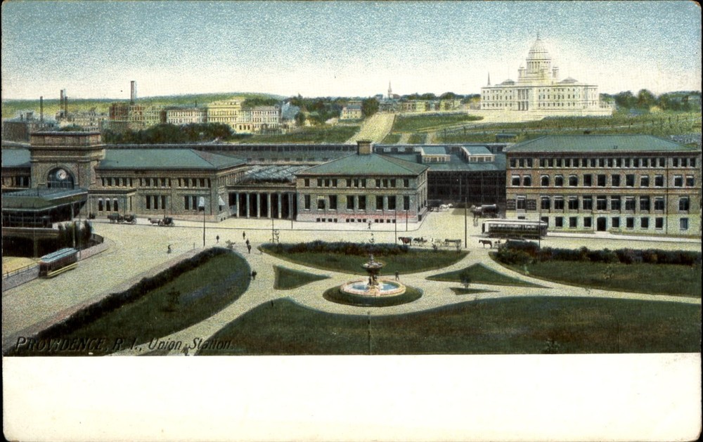 Union Station Providence Rhode Island RI UDB c1905
