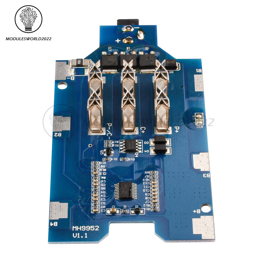 5S 18V/21V Li-ion Battery Charging Protection Board BMS Balance for Power Tool