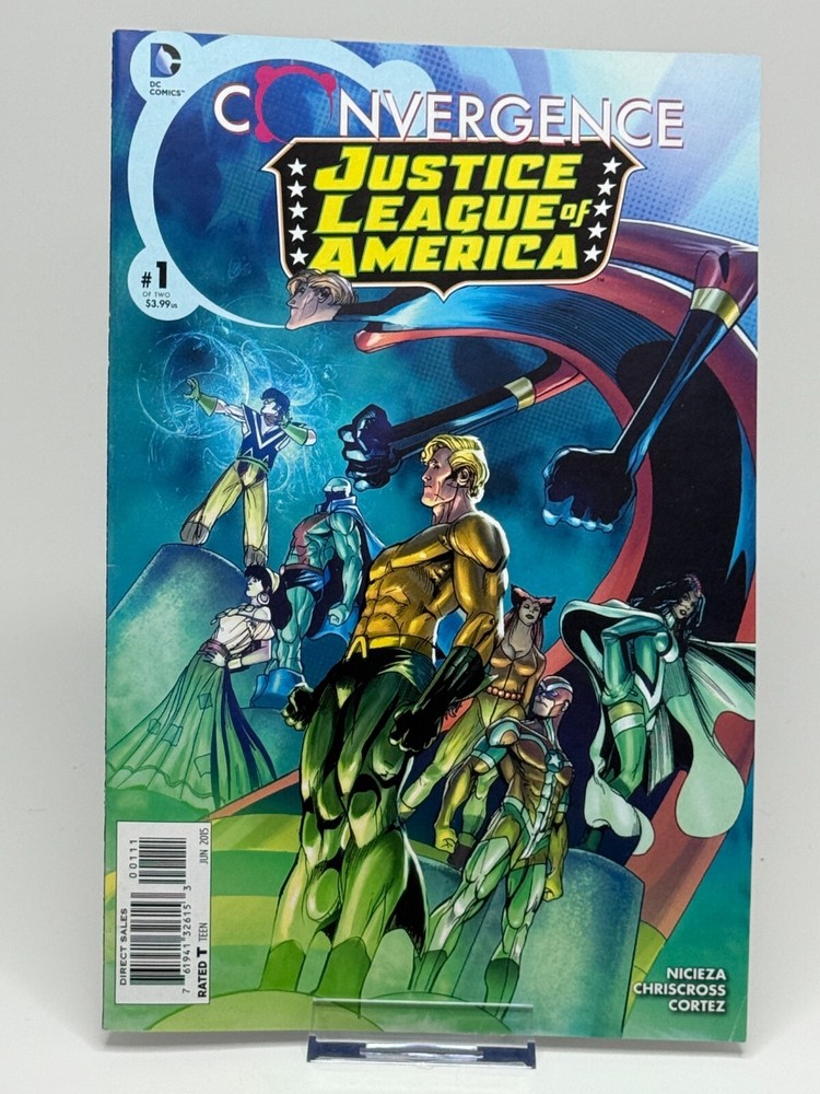 Convergence Justice League of America #1 DC Comics 2015 Nicieza Chriscross