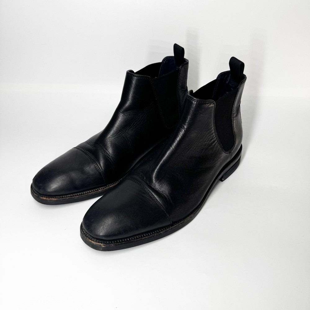 Cole Haan Men's Wagner Grand Chelsea Boot Cap Toe Waterproof Size 9M Black