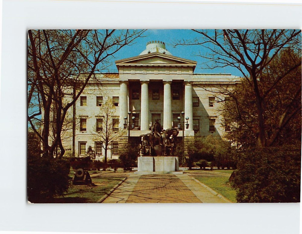 Postcard State Capitol Raleigh North Carolina