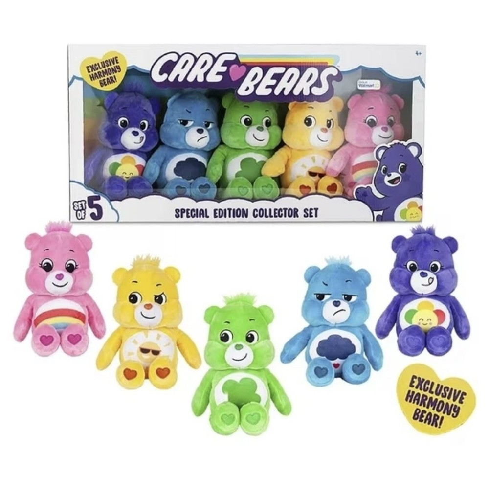 Care Bears Special Edition Collector Set 5 Exclusive Harmony Bear NEW 2020
