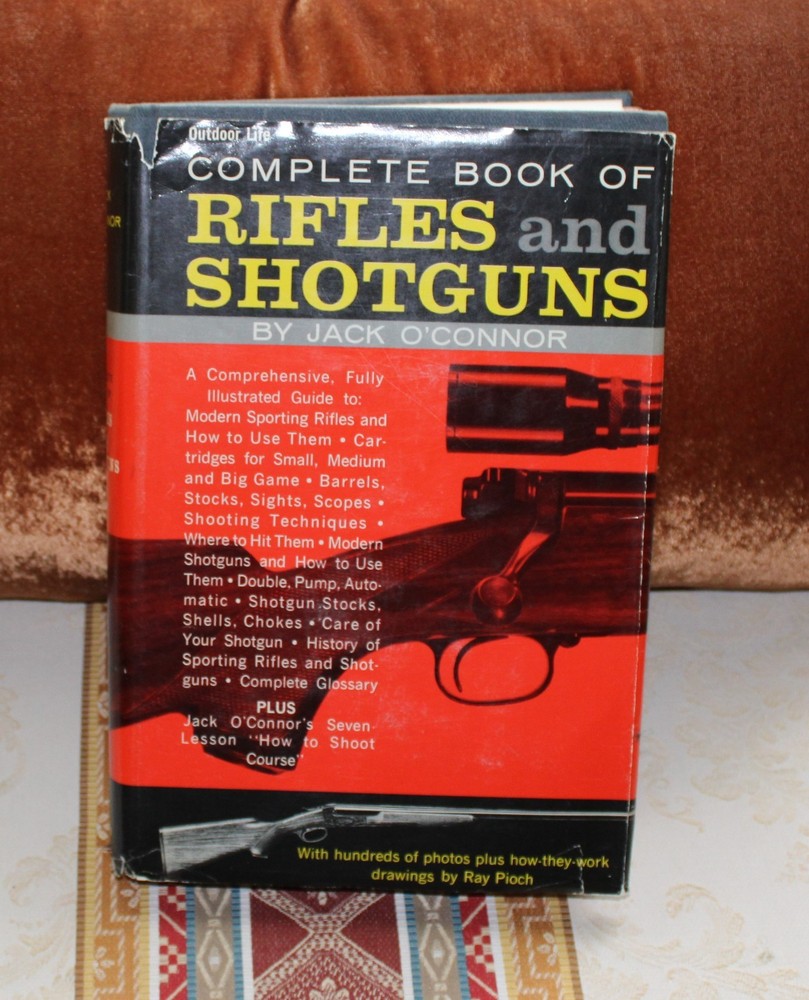 The Complete Book of Rifles and Shotguns 1961 HB Gun Book Vintage