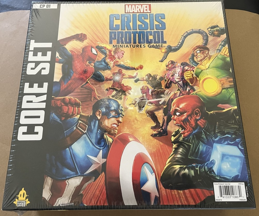 Marvel Crisis Protocol Miniatures Game Core Set - New Never Opened