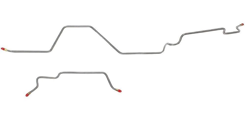 JEGS 636109 Rear Axle Brake Line Kit 1995-2002 Dodge Ram 3500 Dually Cab & Chass