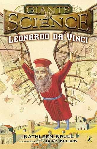 Leonardo da Vinci (Giants of Science) - Paperback, by Krull Kathleen - Very Good