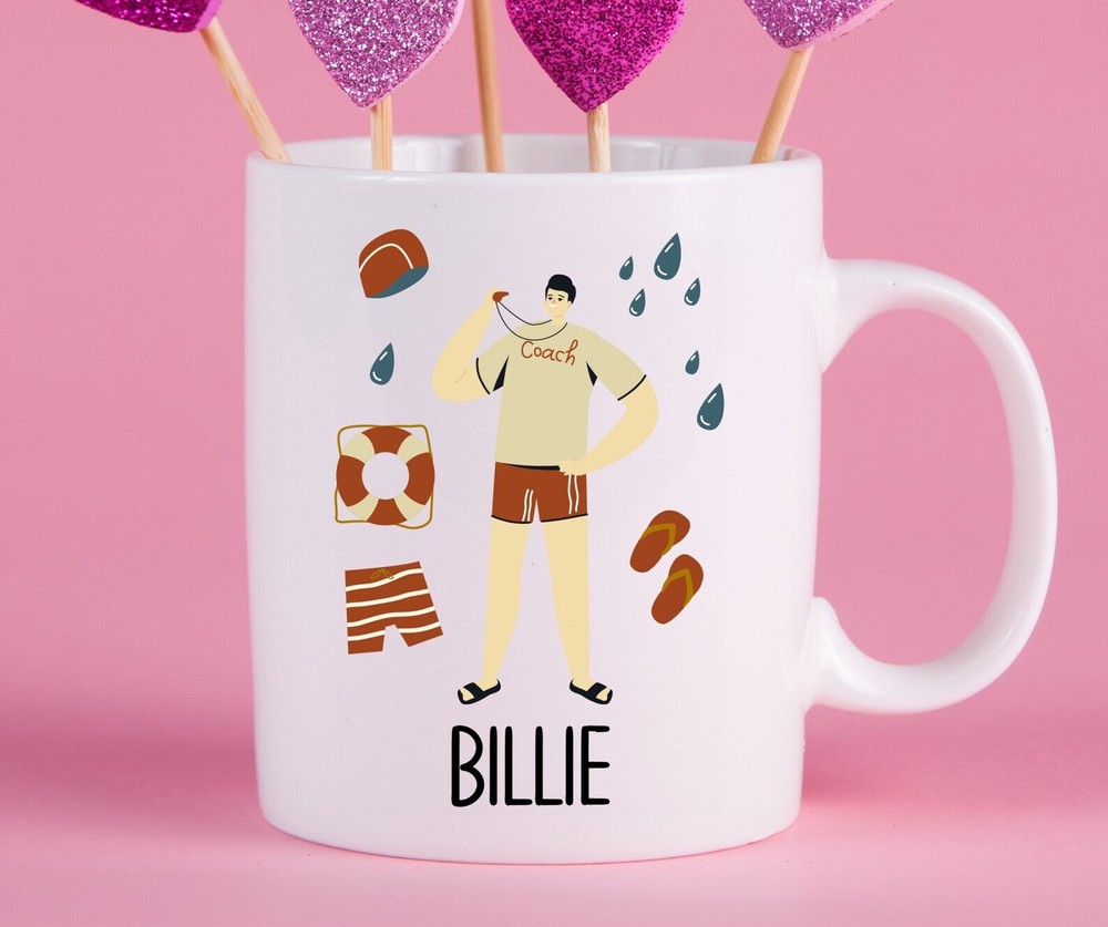Personalized Swim Coach Mug Swim Coach Gift Best Swim Coach Mug Gift Ideas For