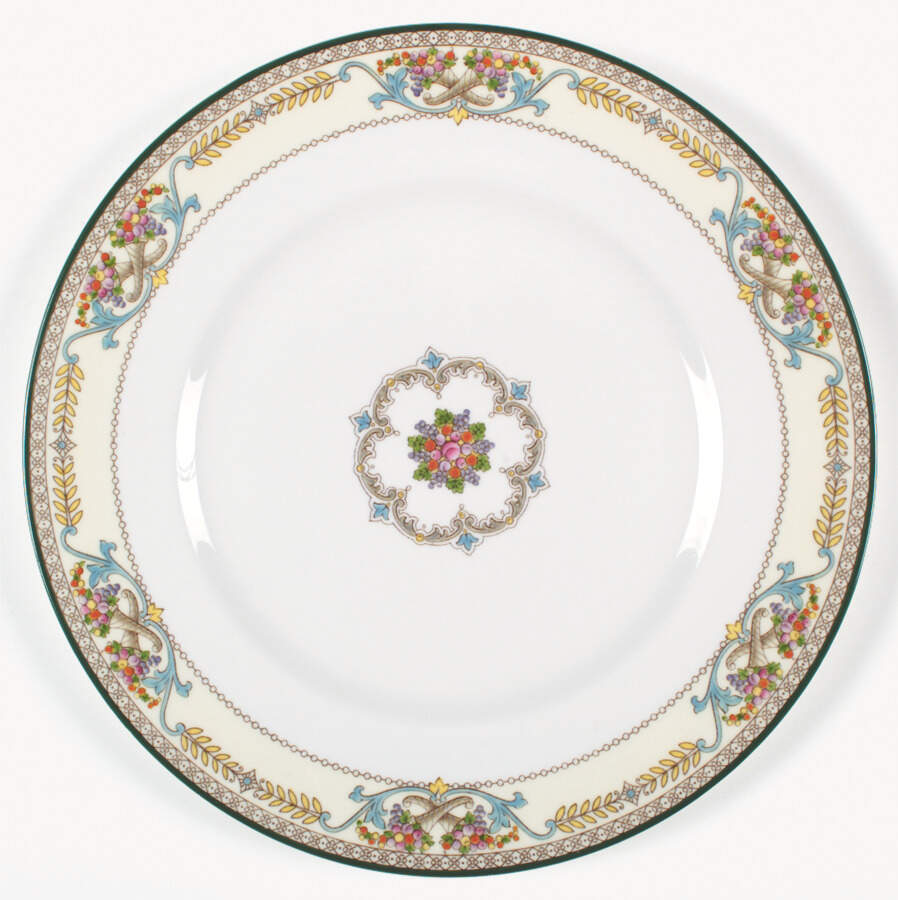 Wedgwood Kynance Fine Bone China Dinner Plate 3420512 Blue Floral  