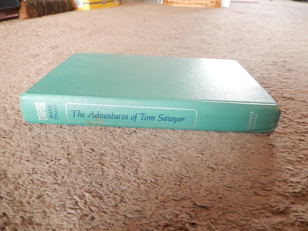 Vintage 1954 The Adventures of Tom Sawyer The Children's Classics Mark Twain HC