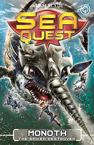 Monoth the Spiked Destroyer: Book 20 (Sea Quest) by Blade, Adam 1408334771 TheFREE US DELIVERY | ISBN: 1408334771 | Quality Books