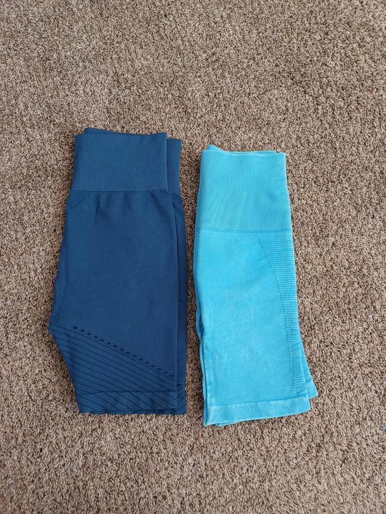 Vitala Active Biker Shorts  Blue Women's XS - S
