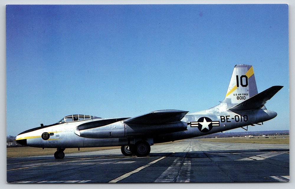 Military Planes~North American B-45C Tornado @ USAF Museum~Vintage Postcard