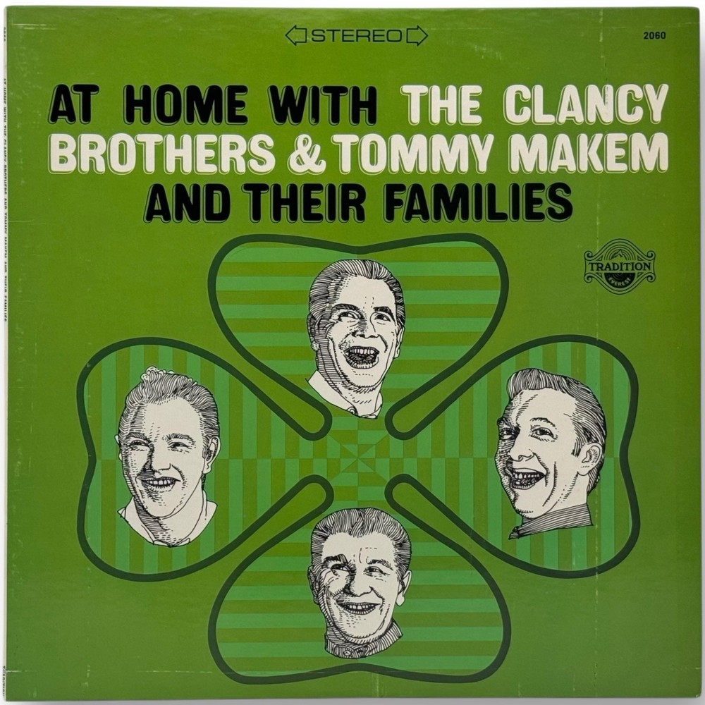 At Home With The Clancy Brothers & Tommy Makem And Their Families LP Record - NM