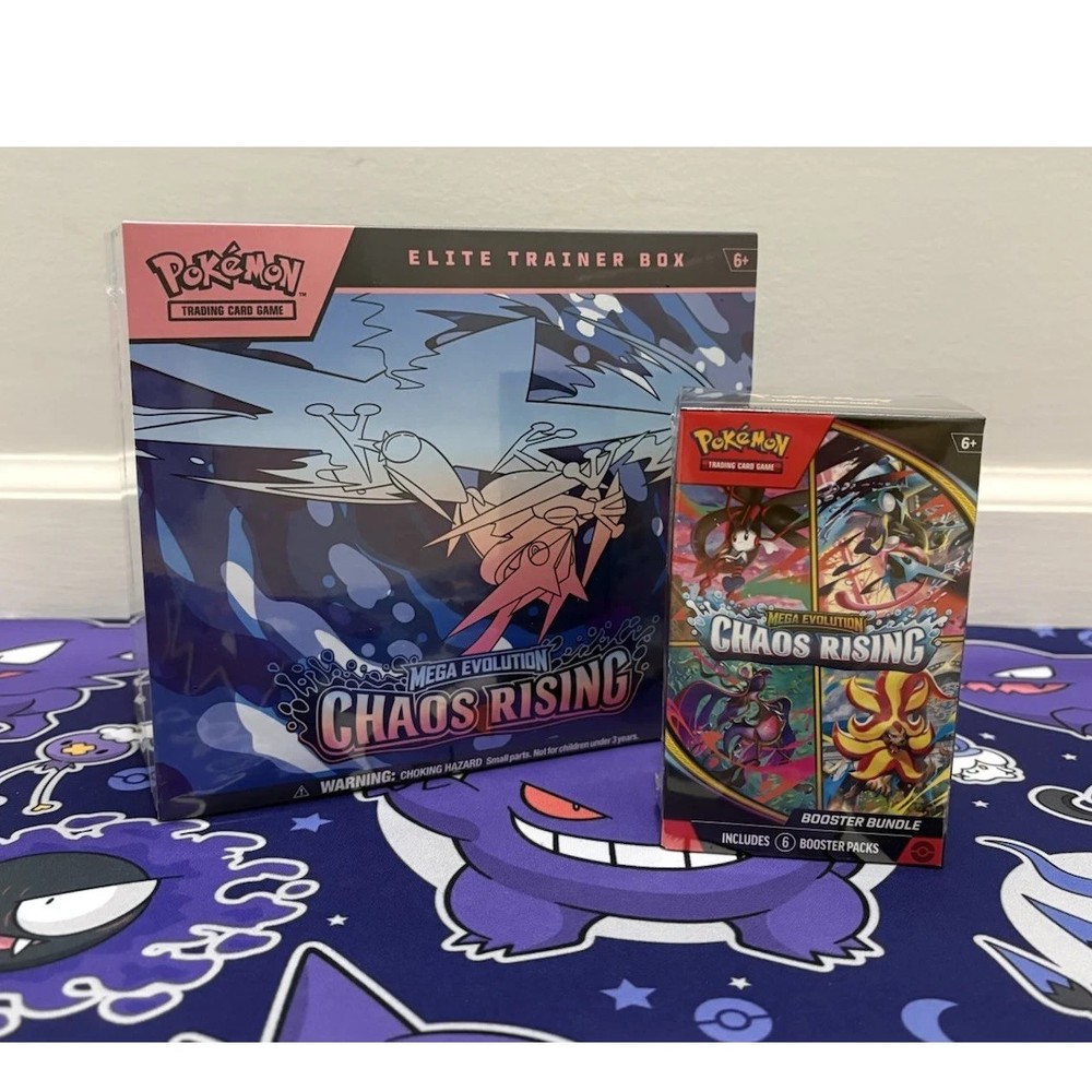 NEW Chaos Rising ETB & Booster Bundle Set