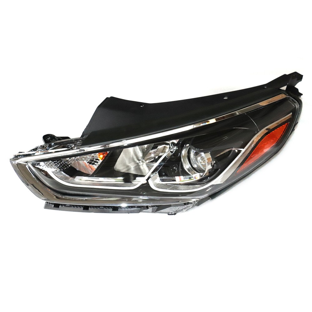 18-19 Hyundai Sonata Left Halogen Headlight Assembly with Bulb